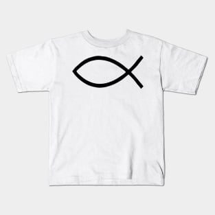 christian fish Kids T-Shirt